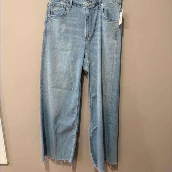 Citizens of Humanity Lyra Wide Leg Crop in marquee, size 29, NWT - Picture 15 of 16